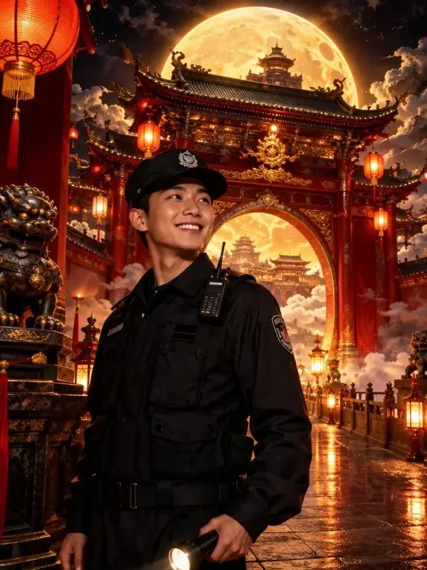 月宫桂树的夜班保安封面